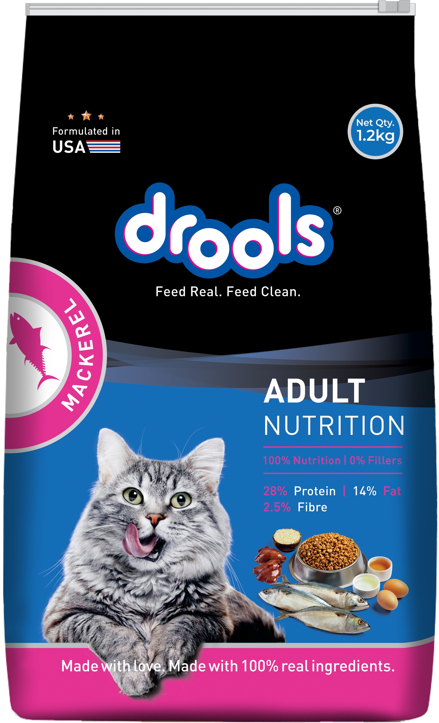 Drools Mackerel Adult Cat Food